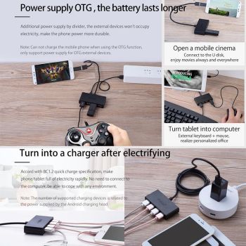 4-Port Usb 3.0 Hub With 100Cm Cable
