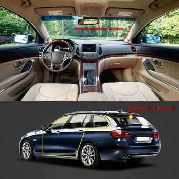 Hd Dual Camera Car Recorder with Infrared Night Vision - F9