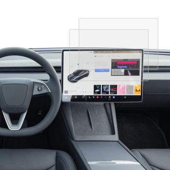 2-pack Tempered Glass Film for Car Navigator Protection - For Xiaomi Su7