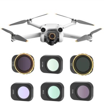 3-in-1 Mini Pro Camera Filters Star Cpl Nd8 Nd16