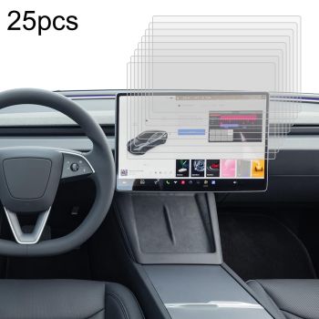 25-pack Tempered Glass Film for Car Navigator Protection - For Xiaomi Su7