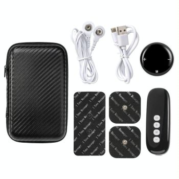 Ems Cervical Massager Patch Full Body Pulse Therapy - Double Host With Remote