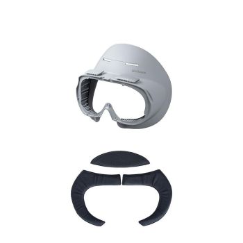 Comfortable Ice Silk Vr Face Cushion for Pico 4 Hibloks - 2Pcs Pu Cotton