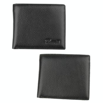 Men Leather Coin Wallet with Rfid Protection