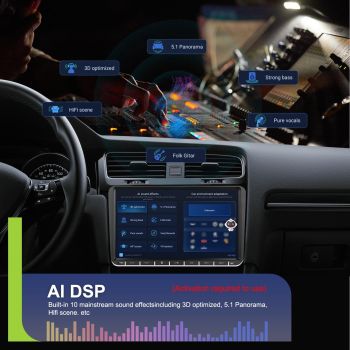 Android 13 Multimedia Player For Vw - 4 + 64G - 7-Inch