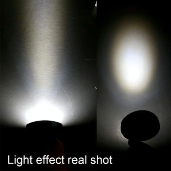 6.7W White Light Round - Shaped Waterproof Car Boat Marine Work Lights Spotlight Led Bulbs Dc 9 - 30V