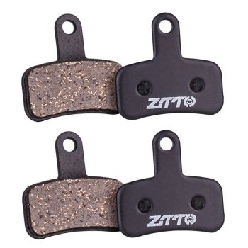 2 Pairs Mtb Disc Brake Pads Semi-Metallic Resin Model Ms-01B - Ms-05C