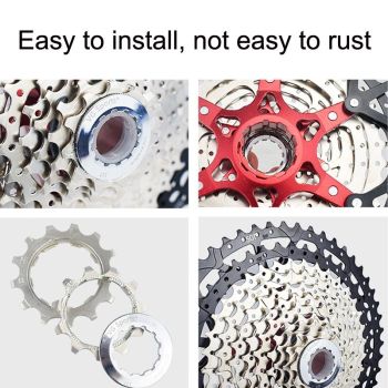 Lightweight 9-Speed 46T Mtb Cassette Flywheel Silver