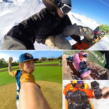 360 Degree Palm Strap Mount for Gopro Hero12 - Glove Style