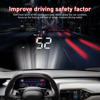 Universal Car Obd2 Hud 3.5 Inch Vehicle Head Up Display