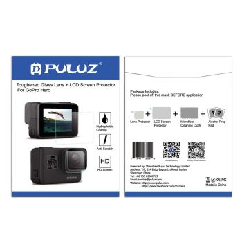 Tempered Glass Screen Protector for Gopro Hero7 / 6 / 5 - Hd Clarity