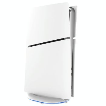 Universal Vertical Cooling Base For Sony Ps5 Slim - Black - Colourful White