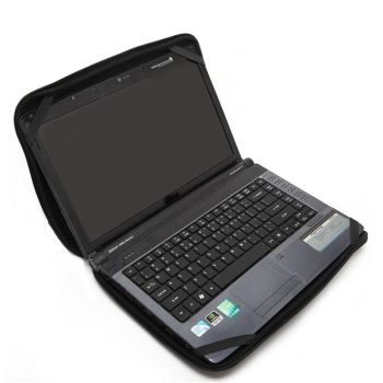 13 Four Corners Laptop Sleeve with Elastic Band - Diving Material