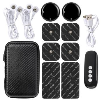 Ems Cervical Massager Patch Full Body Pulse Therapy - Single Host Without Remote