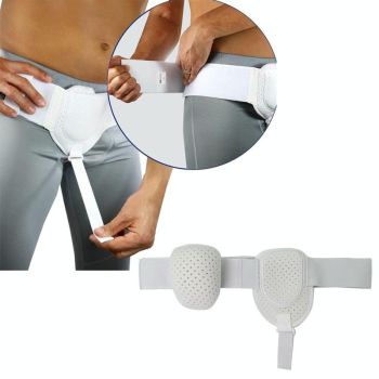 Groin Protection Belt For Adults Black - Skin Colour