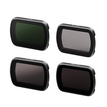 Double-sided Coated Filters for Dji Pocket 3 with Protective Goggles and Cpl Style - Nd16+Nd64+Nd256+Nd1000