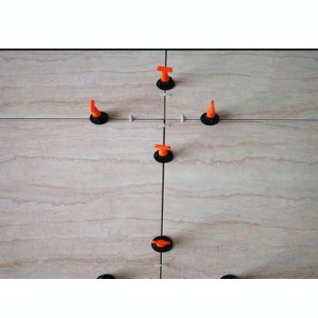 50-pack Tile Leveling Clips for Perfect Paving Alignment