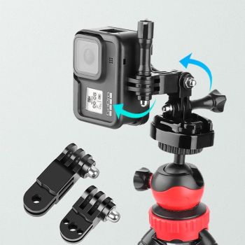 Adjustable Screw Adapter for Gopro / Insta360 / Dji Action Cameras