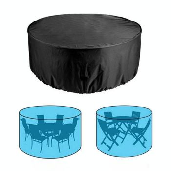 Waterproof Outdoor Furniture Cover for Courtyard Table and Chairs - 130x71cm