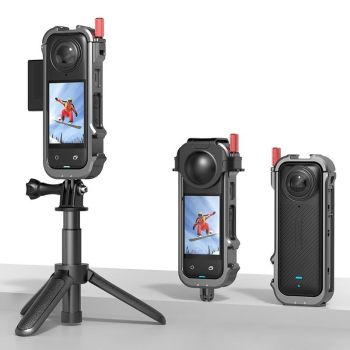 Expand your Insta360 X4 Action Camera with Rabbit Cage Bracket