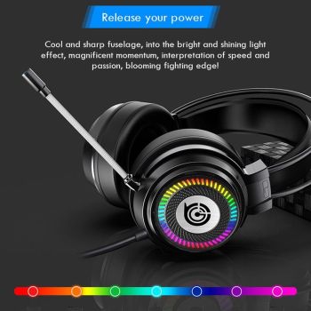 Professional Wired Gaming Headset With Mic Pc / Ps4 / Ps5