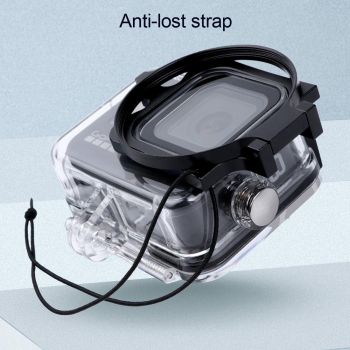 Waterproof Case with Lens Cap for Gopro Hero8 - 58mm Filter Adapter