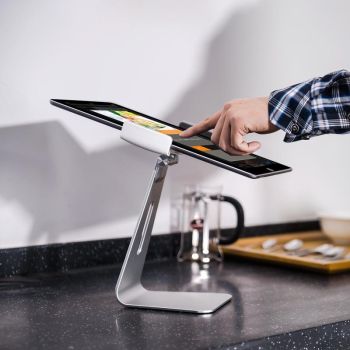 360 Degree Rotating Aluminum Tablet Stand - Universal 7-13 Inch