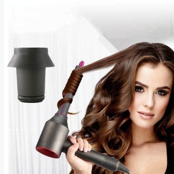 Long Barrel Pair & Adapter for Dyson Hair Dryer - Curling Iron Accessory