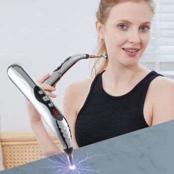 5-Head Electronic Acupuncture Pen Circulating Energy & Pain Relief Home Use