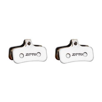 2 Pairs Metal Sintered Disc Brake Pads For Bikes & Scooters - 02D