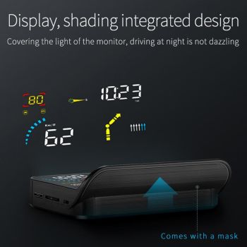 Hud Car Speed Meter For Gps Navigation Display