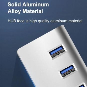 7-Port Usb 3.0 Hub With High-Speed 5Gbps