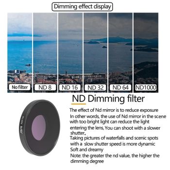 Nd8 and Nd16 Cpl Lens Filter for Dji Action 3