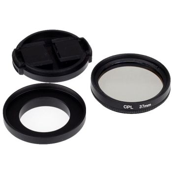 Circular Polarizer Lens Filter with Cap for Xiaomi Xiaoyi 4k / 4k Xiaoyi Lite and Xiaoyi Sport Camera