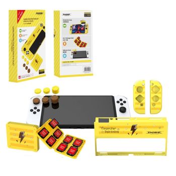 Oled Protective Shell with Card Box and Rocker Caps