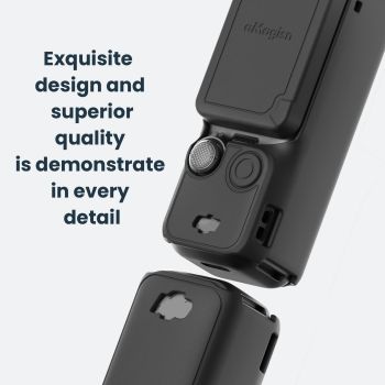 5-in-1 Silicone Case for Dji Pocket 3 Camera Accessories - 7 In 1 Gray