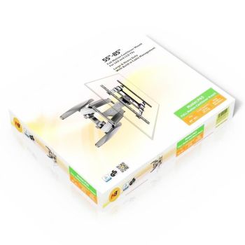 Swivel Tv Wall Mount for 55-85 Led / Lcd - All-moving Cantilever Design