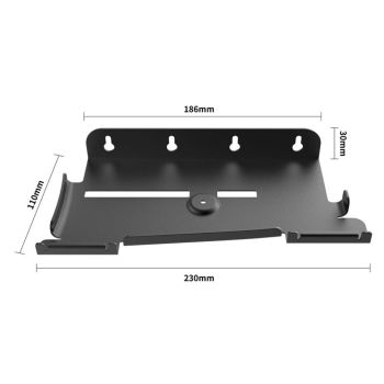Wall-mounted Storage Rack for Ps5 Slim Host and Accessories