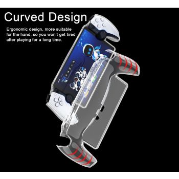 Transparent Tpu Protective Case for Sony Playstation Portal - All-in-one