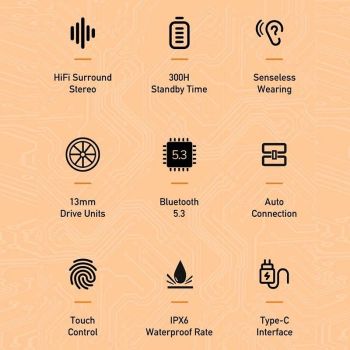 Wireless Gaming Bluetooth Earbuds - T58