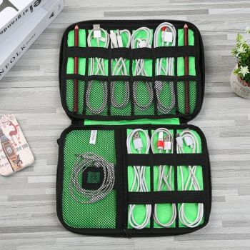 Portable Digital Accessories Storage Bag - Multifunctional Royal Blue