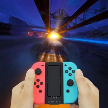 Joy Con Controller Grip with Charger - Compact and Convenient