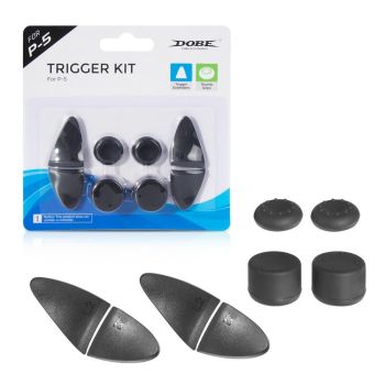 8-in-1 Trigger & Rocker Cap Set for Ps5 - 2 Packs