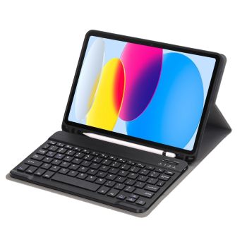 Ultra Slim Detachable Keyboard Leather Cover For Ipad 10.9 2022 With Pencil Holder