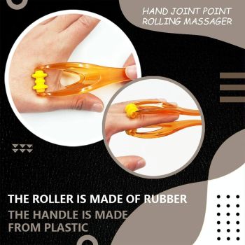 Convenient Finger Massager Tool Orange