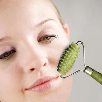 Jade Facial Massager Roller Portable Massage Roller For Face