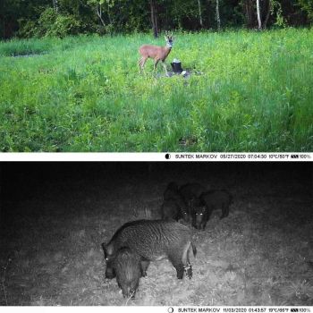 Outdoor Infrared Night Vision Camera with Tracking - 2.7k