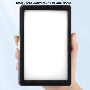 Adjustable 6 Flat-panel Live Fill Light with Overhead Bracket - 3200-5500k