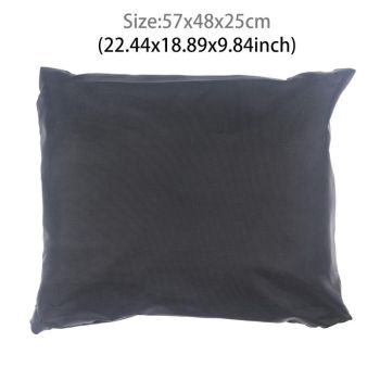 Foldable Outdoor Umbrella Cover - Uv Protection 210d Oxford Cloth 57x48x25cm Black