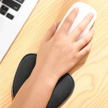 U Shaped Memory Foam Mouse Pad With Wrist Rest